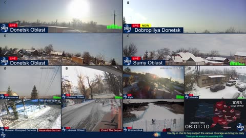 Ukraine Live - 24/7 Multiple Live Camera coverage of Ukraine with News Updates