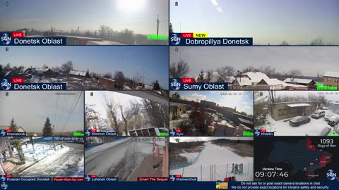 Ukraine Live - 24/7 Multiple Live Camera coverage of Ukraine with News Updates