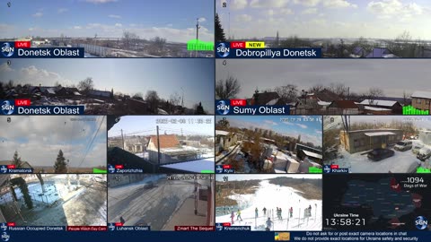 Ukraine Live - 24/7 Multiple Live Camera coverage of Ukraine with News Updates