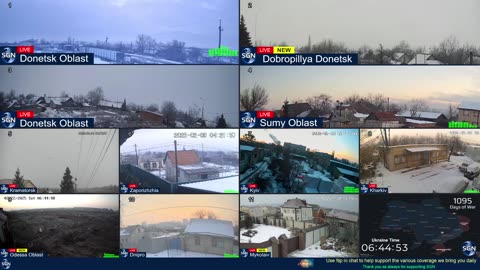 Ukraine Live - 24/7 Multiple Live Camera coverage of Ukraine with News Updates