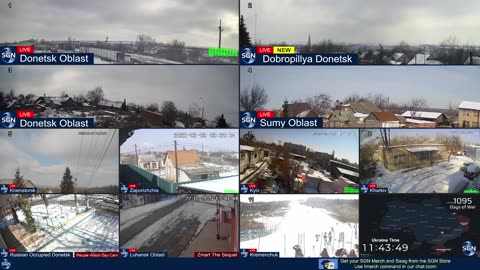 Ukraine Live - 24/7 Multiple Live Camera coverage of Ukraine with News Updates