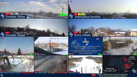 Ukraine Live - 24/7 Multiple Live Camera coverage of Ukraine with News Updates