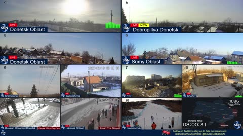 Ukraine Live - 24/7 Multiple Live Camera coverage of Ukraine with News Updates