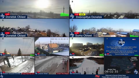 Ukraine Live - 24/7 Multiple Live Camera coverage of Ukraine with News Updates