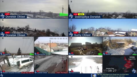 Ukraine Live - 24/7 Multiple Live Camera coverage of Ukraine with News Updates