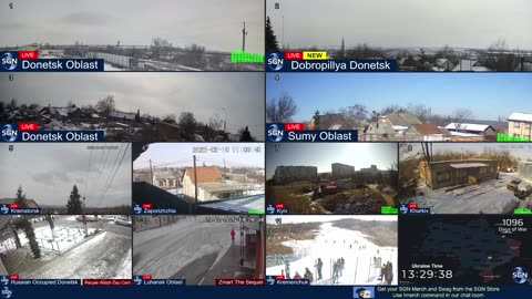 Ukraine Live - 24/7 Multiple Live Camera coverage of Ukraine with News Updates