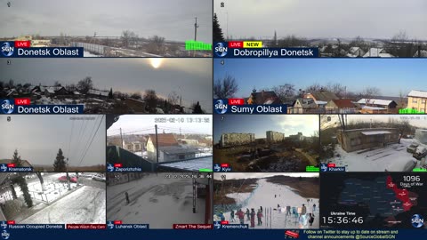 Ukraine Live - 24/7 Multiple Live Camera coverage of Ukraine with News Updates