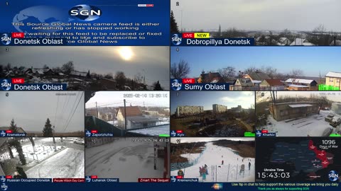 Ukraine Live - 24/7 Multiple Live Camera coverage of Ukraine with News Updates