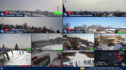 Ukraine Live - 24/7 Multiple Live Camera coverage of Ukraine with News Updates