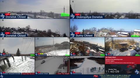 Ukraine Live - 24/7 Multiple Live Camera coverage of Ukraine with News Updates