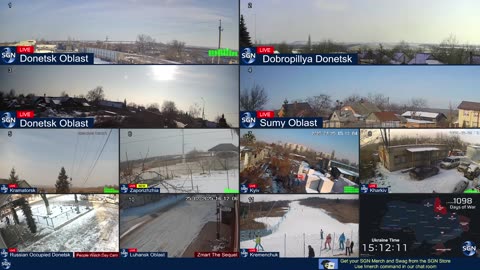 Ukraine Live - 24/7 Multiple Live Camera coverage of Ukraine with News Updates