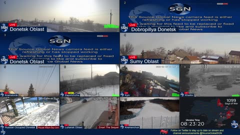 Ukraine Live - 24/7 Multiple Live Camera coverage of Ukraine with News Updates