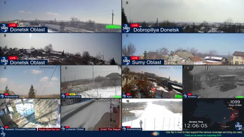 Ukraine Live - 24/7 Multiple Live Camera coverage of Ukraine with News Updates