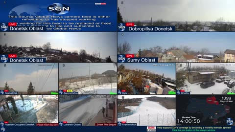 Ukraine Live - 24/7 Multiple Live Camera coverage of Ukraine with News Updates