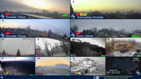 Ukraine Live - 24/7 Multiple Live Camera coverage of Ukraine with News Updates