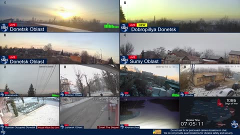 Ukraine Live - 24/7 Multiple Live Camera coverage of Ukraine with News Updates