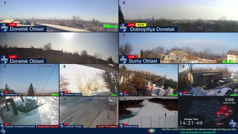 Ukraine Live - 24/7 Multiple Live Camera coverage of Ukraine with News Updates