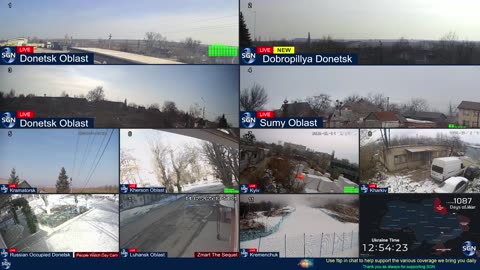 Ukraine Live - 24/7 Multiple Live Camera coverage of Ukraine with News Updates