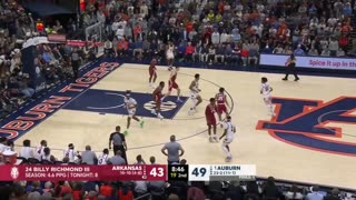 Arkansas Razorbacks vs. Auburn Tigers Full Game Highlights