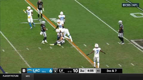 US Sports Football: Los Angeles Chargers vs. Las Vegas Raiders Game Highlights