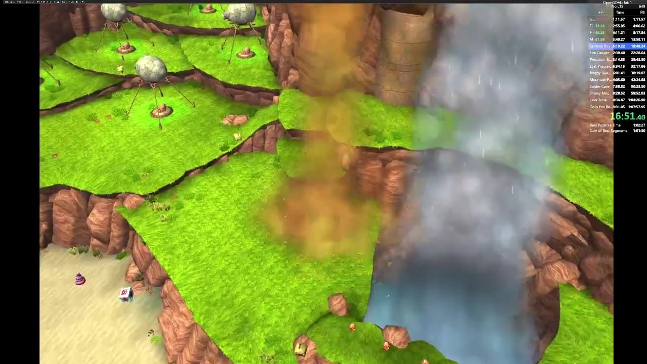 OpenGOAL Jak 1 no LTS speedrun - 1:06:35