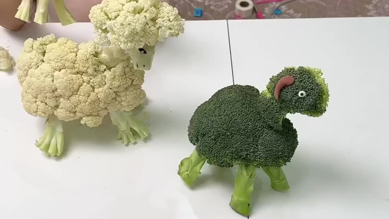 Broccoli animals