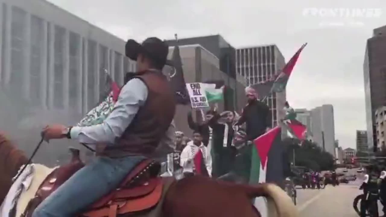 WATCH: Austin, Texas Under Attack By Hamas Terror Mob