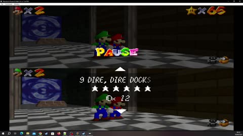 Super Mario 64 Multiplayer Splitscreen [RA] - Episode 5 [NC]