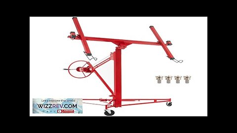 VEVOR Drywall Rolling Lifter Panel 11ft Sheetrock Lift Drywall Lift 150lb Weight Review