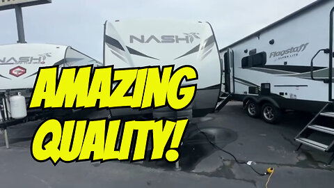 BEST BUILT Travel trailer under 26 feet with a HUGE PANTRY!