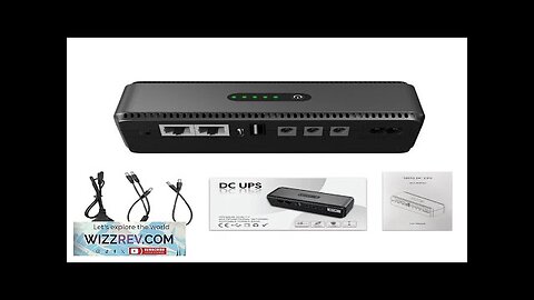 DCL-18W Mini UPS 18W 8800mAh/10400mAh USB Type-C 5V/2A DC POE 15V/0.6A 24V/0.4A Review