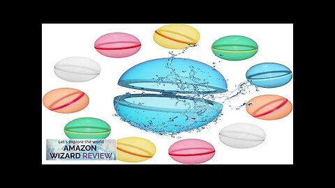 Reusable Water Balloons Splash Water Bomb Balloons Quick Fill Self Sealing Magnetic Review