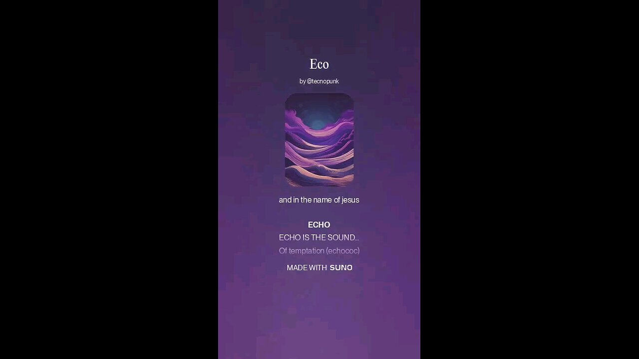 Echoes of temptation