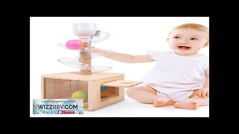 Montessori Toys Baby Early Education Puzzle Rotating Track Rolling Ball Sliding Ball Review