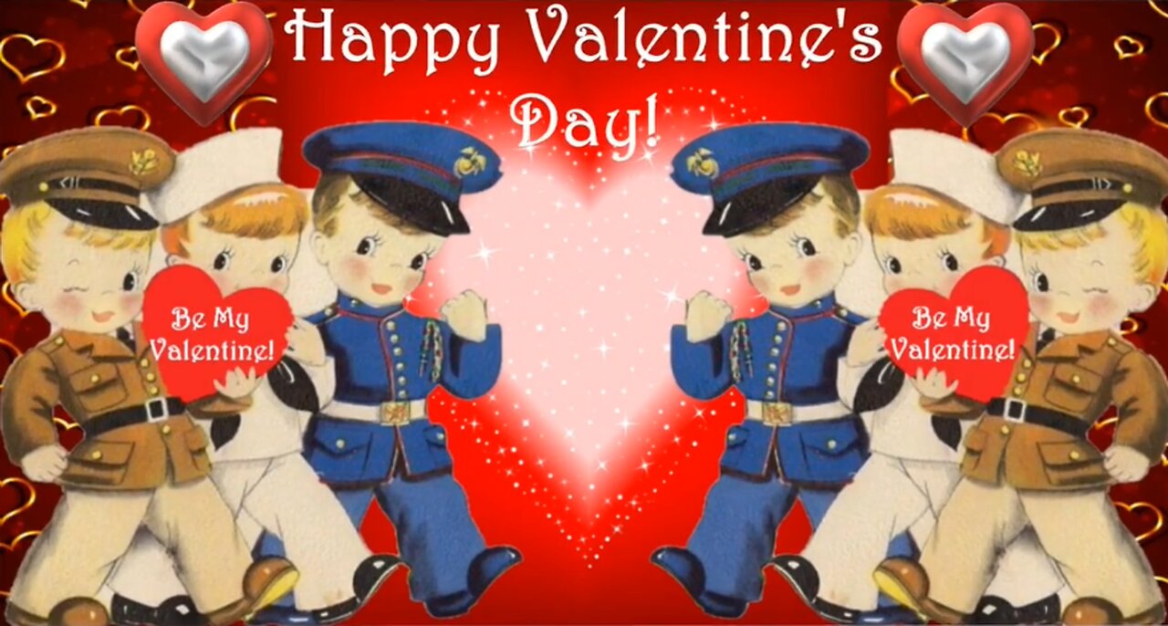 The Shirelles - Soldier Boy - Happy Valentine's Day - Video Card - From Happy Birthday 3D