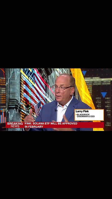 Larry Fink Predicts Solana ETF Approval This Month – Game Changer for Crypto?