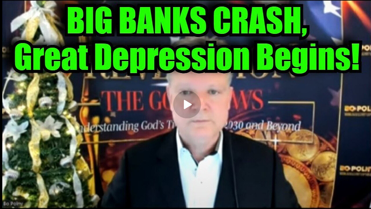 Bo Polny 1/8/25 - BIG BANKS CRASH, Great Depression Begins!