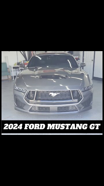 2024 Ford Mustang GT | Window Tint Ceramic IRX & Ceramic Airblue 80%