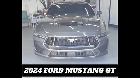 2024 Ford Mustang GT | Window Tint Ceramic IRX & Ceramic Airblue 80%