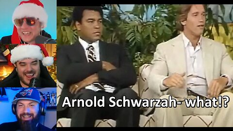 Reaction to Muhammad Ali Trolling Arnold Schwarzenegger's Name