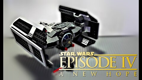 LEGO Star Wars - Darth Vader's TIE Fighter (8017) - Review + Upgrade