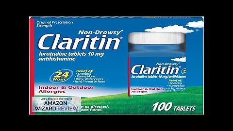 Claritin 24hr Non-Drowsy Allergy Relief Loratadine Tablets 100ct Review