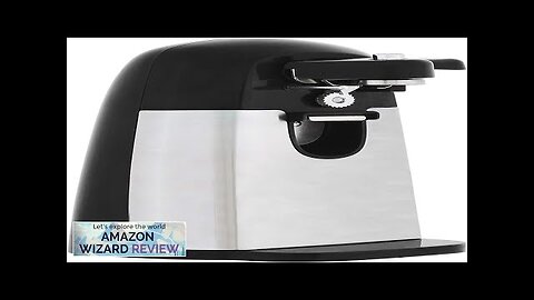 Amazon Basics Electric Can Opener Black Review