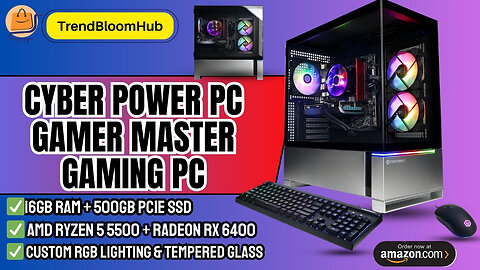 CyberPowerPC Gamer Master Gaming PC Review: A Budget-Friendly Powerhouse for Gamers