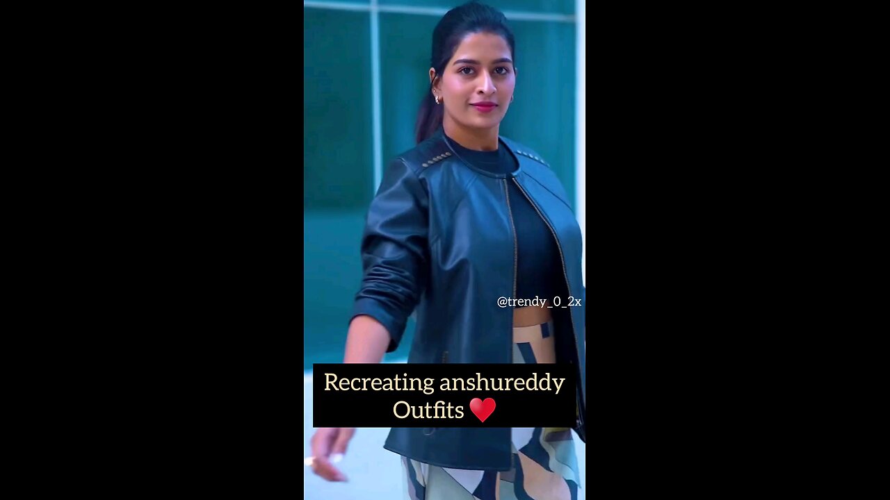 Recreating anshureddy outfit