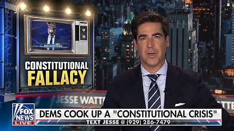 🚩“Constitutional crisis” is the catch phrase of the week | Jesse Watters