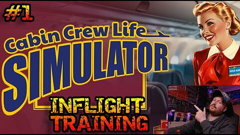 Cabin Crew Life Simulator | Episode 1 | OUR FIRST FLIGHT