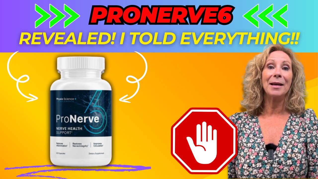 ✅ PRONERVE6 ⚠️ Shocking Truth Revealed! Does It Really Work?