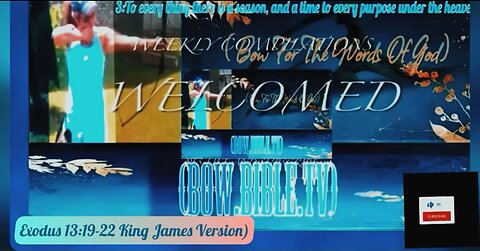 (Daily-Bible Study)Today Is:March 5,2025 Exodus 13:19-22 King James Version)