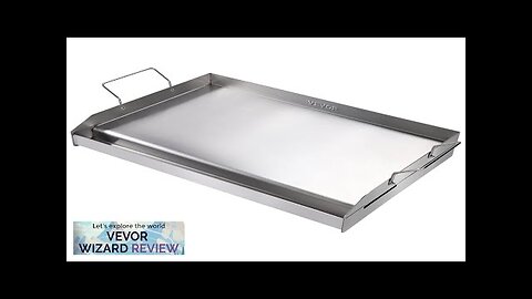 VEVOR Stove Top Griddle 23.5"x16" Pre-Seasoned Stainless Steel Griddle Rectangular Double Review